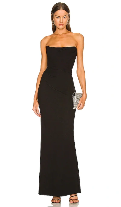 Michael Costello X Revolve Briggs Gown In Black
