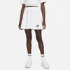 Nike Air Pique Skirt In White In White,black