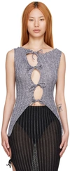 A. ROEGE HOVE GRAY MARIE TANK TOP