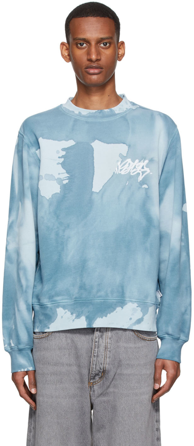 Eytys Blue Austin Sweatshirt In Stained Blue