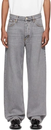 Eytys Grey Benz Jeans In Concrete