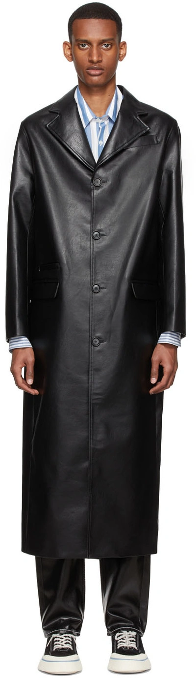 Eytys Black Morris Leather Jacket