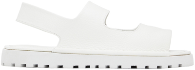 Marsèll White Gomme Sanpomice Sandals