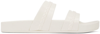 Ancient Greek Sandals Meli Double-strap Slides In Off White