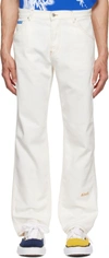 ADVISORY BOARD CRYSTALS WHITE FIT C PAINTER JEANS