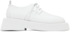 Marsèll White Gomme Gommellone Derbys In 110 Optical White