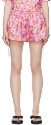 Isabel Marant Pink Lsymee Shorts In 40pk Pink