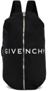 GIVENCHY BLACK G-ZIP BACKPACK