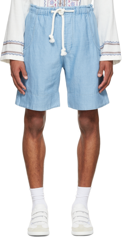 Isabel Marant Blue Klelian Shorts
