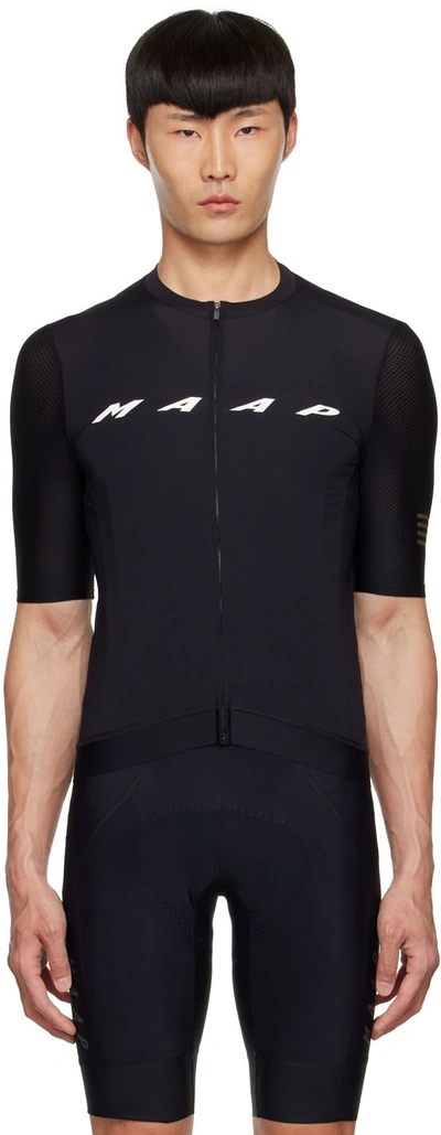 Maap Evade Pro Cycling Jersey In Black