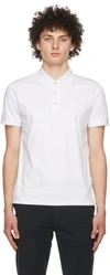 Rag & Bone White Interlock Polo