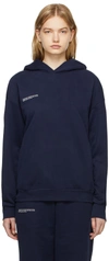 Pangaia Navy 365 Hoodie In Navy