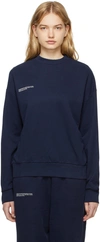Pangaia Organic Cotton 365 Sweatshirt In Navy
