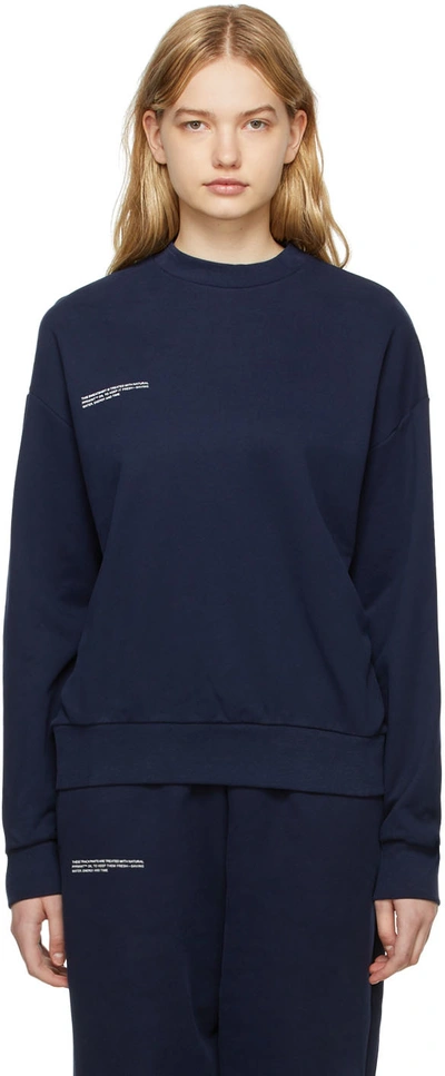 Pangaia Organic Cotton 365 Sweatshirt In Navy Blue