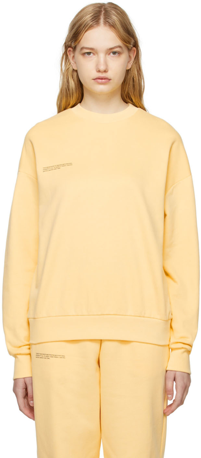 Pangaia Yellow 365 Sweatshirt In Buttercup Yellow