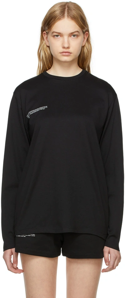Pangaia Black Organic Cotton T-shirt