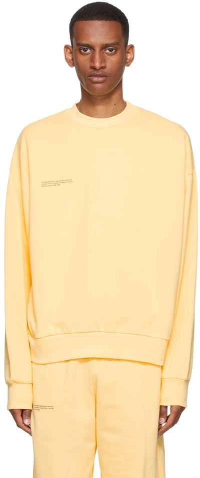 Pangaia Yellow 365 Sweatshirt In Buttercup Yellow