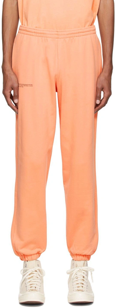 Pangaia Orange 365 Lounge Trousers In Peach Perfect