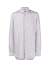 BARBA NAPOLI LINEN STRIPED SHIRT