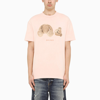 Palm Angels Gd Bear Classic T-shirt In Pink