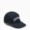 HARMONY PARIS NAVY LOGO-EMBROIDERY BASEBALL CAP