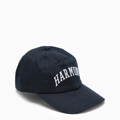 Harmony Paris Navy Logo-embroidery Baseball Cap In Blue