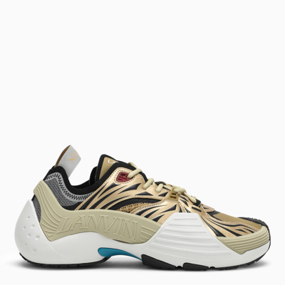 LANVIN BEIGE MESH FLASH-X SNEAKERS