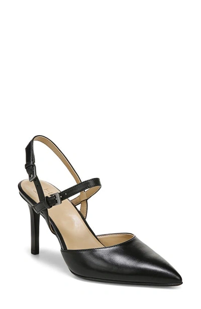 Naturalizer Adalyn Slingback Pumps Women's Shoes In Black Leather