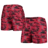 Foco Cardinal Stanford Cardinal Island Palm Swim Trunks In Cardinal