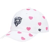 47 TODDLER GIRLS '47 WHITE CHICAGO BEARS SURPRISE CLEAN UP ADJUSTABLE HAT