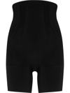 Spanx In-power Line Super Higher Power Tummy Control Shaper In Black