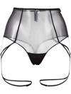 MAISON CLOSE HIGH-WAIST SHEER THONG