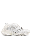 Balenciaga Runner Logo-embroidered Sneakers In White