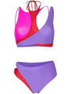 ATTICO ASYMMETRIC LAYERED BIKINI