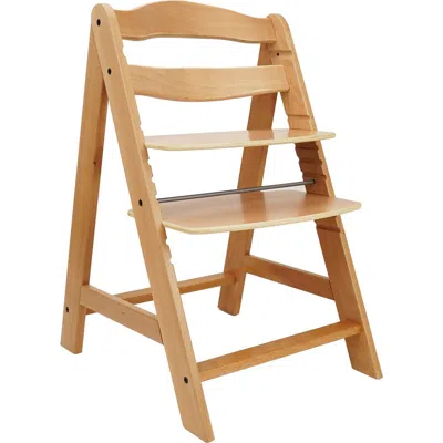 509 Crew 509 Sky Kids Wooden Chair W/ Adjustable Seat & Footrest, Natural