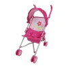 509 Garden Doll Stroller - Kids Pretend Play In Transparent