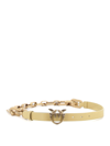 Shop Pinko Love Day Belt In Yellow