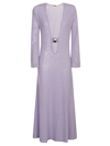 Dodo Bar Or Jullie Sequined Maxi Dress In Light Purple