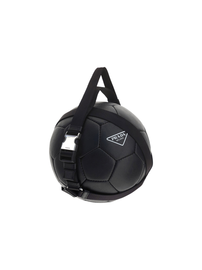 Prada Soccer Ball In Nero