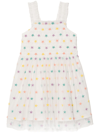 STELLA MCCARTNEY STAR-EMBROIDERED PARTY DRESS