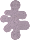 MUSH STUDIOS SSENSE EXCLUSIVE PURPLE SMALL DUNE RUG