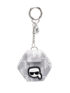 KARL LAGERFELD K/IKONIK MINI POCKET KEYCHAIN