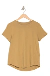 Madewell Vintage Crew Neck Cotton T-shirt In Seed Khaki