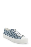 Givenchy City Sneakers In 4g Jacquard In Denim Blue