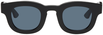 Thierry Lasry Darksidy Round Acetate Sunglasses In Black