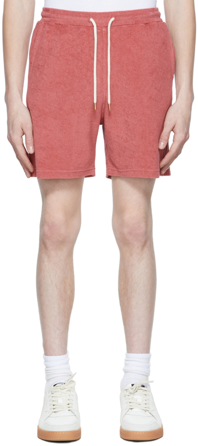 Harmony Red Pierino Shorts In 138 Cranberry
