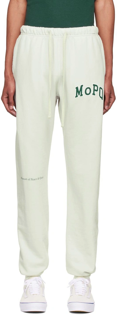 Museum Of Peace And Quiet Grey Cotton Lounge Pants In Heather
