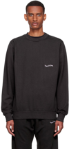 MUSEUM OF PEACE AND QUIET BLACK COTTON SWEATSHIRT