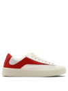 By Far Contrasting-panel Sneakers In White