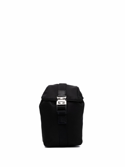 Givenchy Men's  Black Polyester Belt Bag